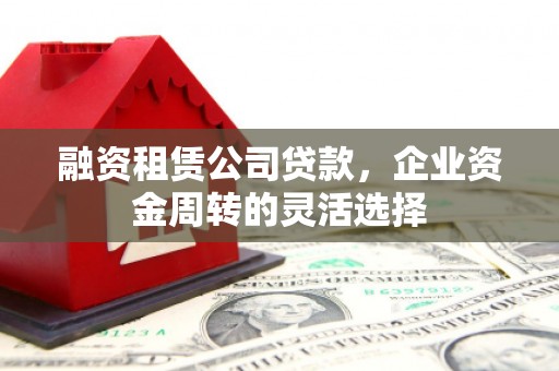 双牌融资租赁公司贷款，企业资金周转的灵活选择