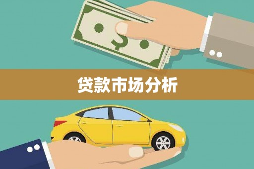 双牌贷款市场分析