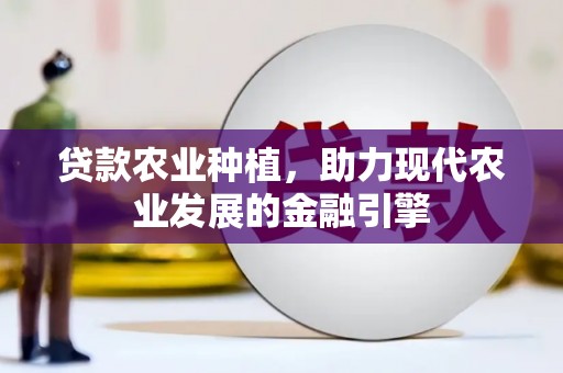 双牌贷款农业种植，助力现代农业发展的金融引擎