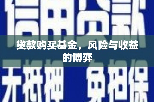 双牌贷款购买基金，风险与收益的博弈