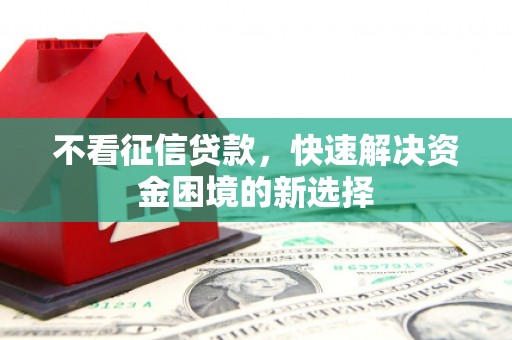 双牌不看征信贷款，快速解决资金困境的新选择