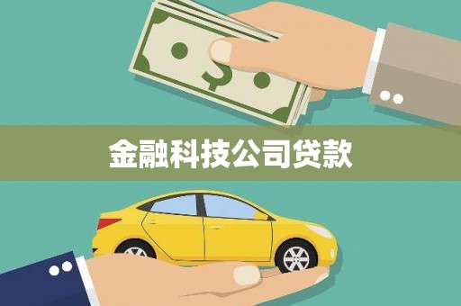 双牌金融科技公司贷款