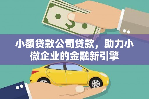 双牌小额贷款公司贷款，助力小微企业的金融新引擎