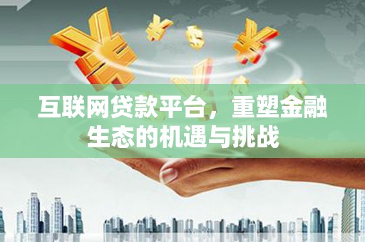 双牌互联网贷款平台，重塑金融生态的机遇与挑战