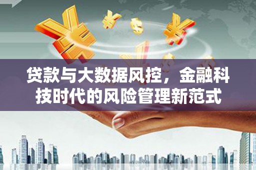 双牌贷款与大数据风控，金融科技时代的风险管理新范式