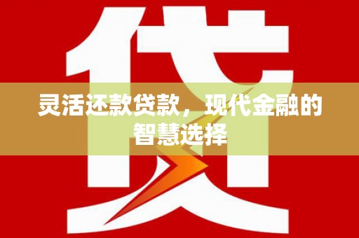 双牌灵活还款贷款，现代金融的智慧选择