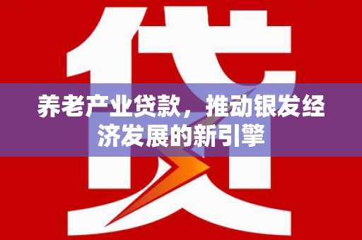 双牌养老产业贷款，推动银发经济发展的新引擎