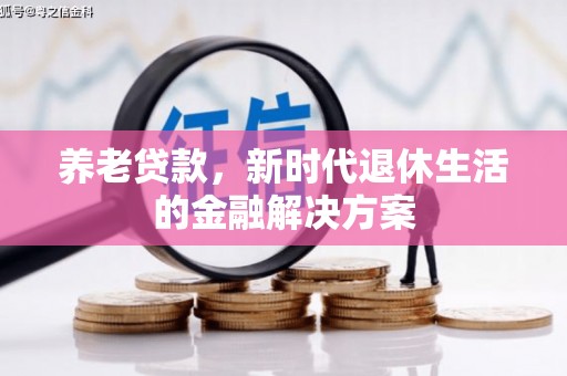 双牌养老贷款，新时代退休生活的金融解决方案
