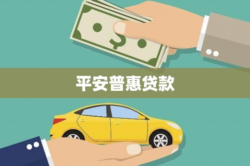 双牌平安普惠贷款