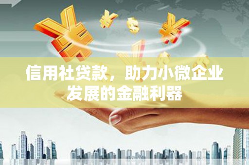 双牌信用社贷款，助力小微企业发展的金融利器