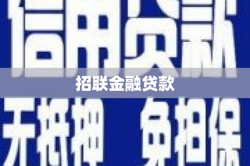 双牌招联金融贷款