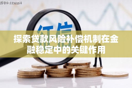 双牌探索贷款风险补偿机制在金融稳定中的关键作用