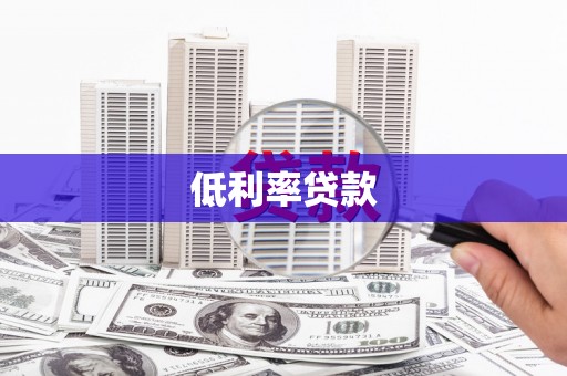 双牌低利率贷款