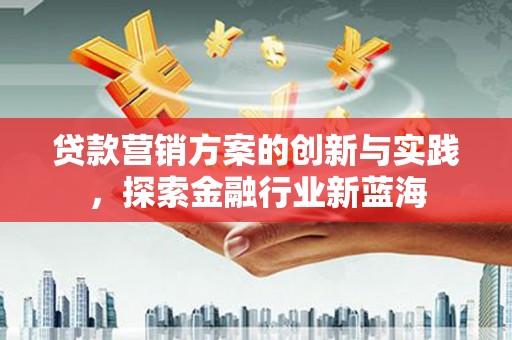 双牌贷款营销方案的创新与实践，探索金融行业新蓝海