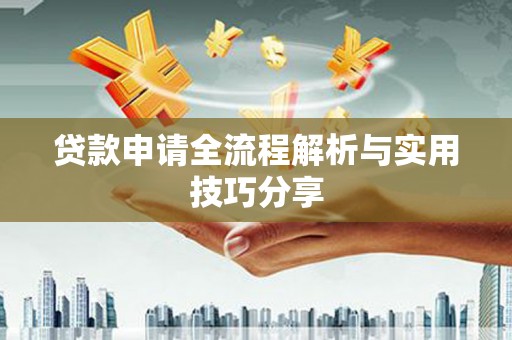 双牌贷款申请全流程解析与实用技巧分享