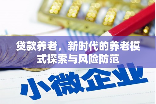 双牌贷款养老，新时代的养老模式探索与风险防范
